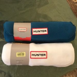 HUNTER Boots Original Fleece Scarf Blue